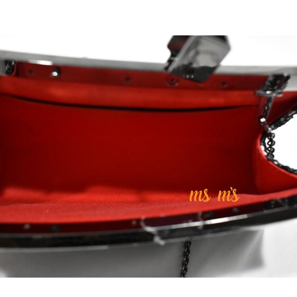 NWT Christian Louboutin Lace Crossbody Clutch - Picture 8 of 8